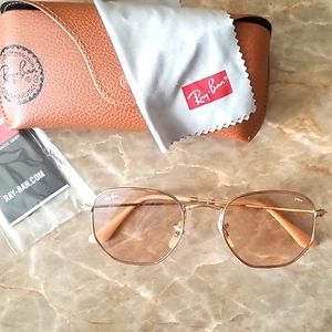 Ray Ban Hexagonal Pink- on Hold